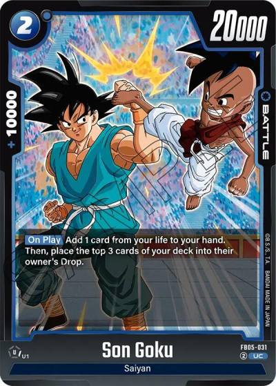 Son Goku FB05-031 New Adventure Fusion World card