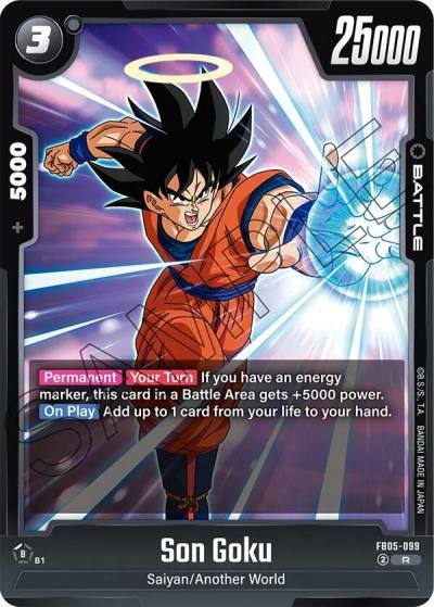 Son Goku FB05-099 New Adventure Fusion World card