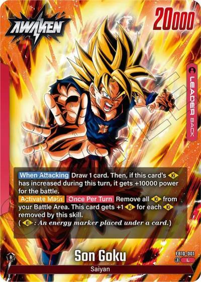 Son Goku FB10-001 Cross Force Fusion World card