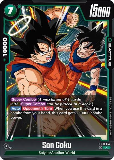 Son Goku FB10-052 Cross Force Fusion World card