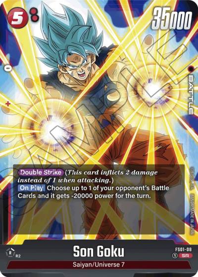 Son Goku FS01-08 Starter Deck 1: Son Goku Fusion World card