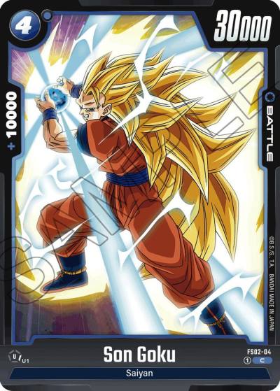 Son Goku FS02-04 Starter Deck 2: Vegeta Fusion World card