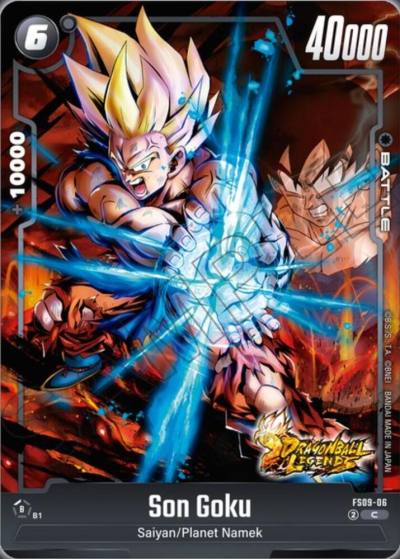 Son Goku FS09-06 Starter Deck 9: Shallot Fusion World card