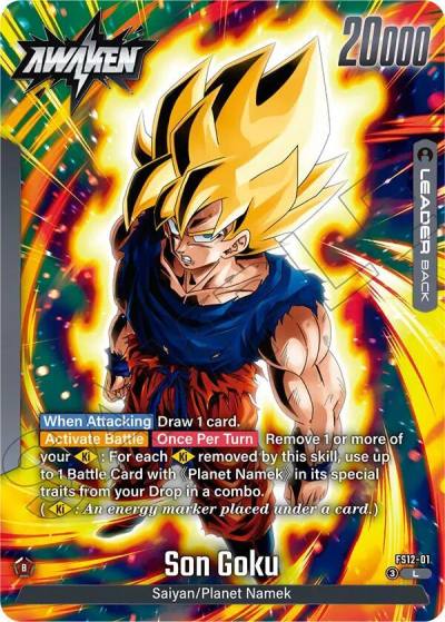 Son Goku FS12-01 Starter Deck EX: The Beat of Ki Fusion World card