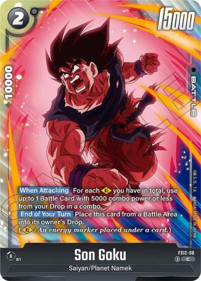 Son Goku FS12-06 Starter Deck EX: The Beat of Ki Fusion World card