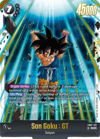 Son Goku GT FB07-122 Wish For Shenron Fusion World card