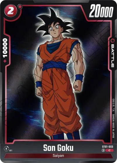 Son Goku ST01-003 Story Booster 01 Fusion World card
