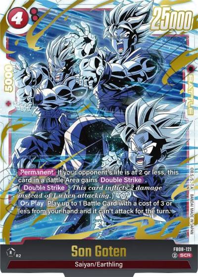 Son Goten FB08-121 Saiyan's Pride Fusion World card