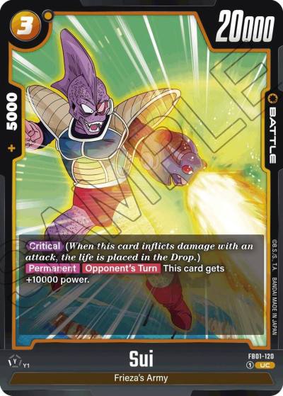 Sui FB01-120 Awakened Pulse Fusion World card