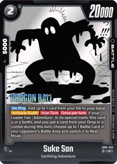 Suke San Holofoil SB01-052 Manga Booster 01 Fusion World card