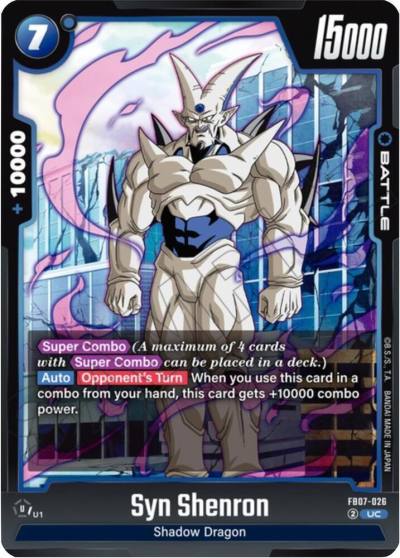 Syn Shenron FB07-026 Wish For Shenron Fusion World card