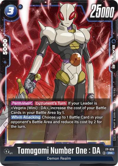 Tamagami Number One DA FP-036 Tournament and Championship Promos Fusion World card