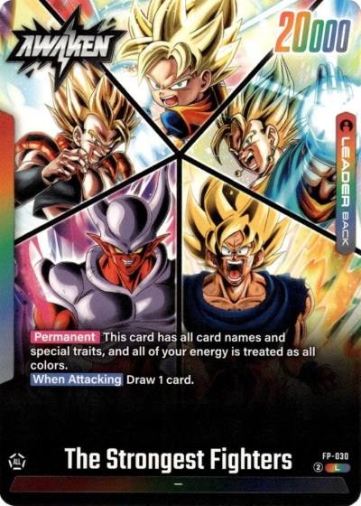 The Strongest Fighters FP-030 Fusion World Promotion Cards and Packs Fusion World card