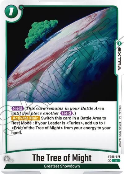 The Tree of Might FB08-071 Saiyan's Pride Fusion World card
