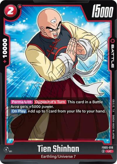 Tien Shinhan FB05-010 New Adventure Fusion World card