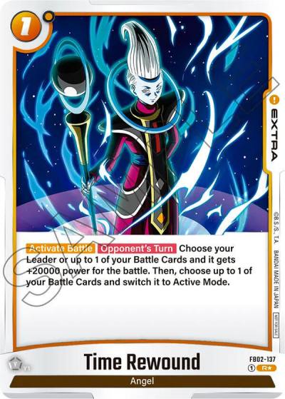 Time Rewound Championship Pack 01 FB02-137 Tournament and Championship Promos Fusion World card
