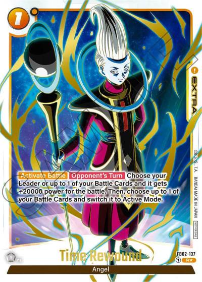 Time Rewound Championship Pack 01 Gold FB02-137 Tournament and Championship Promos Fusion World card