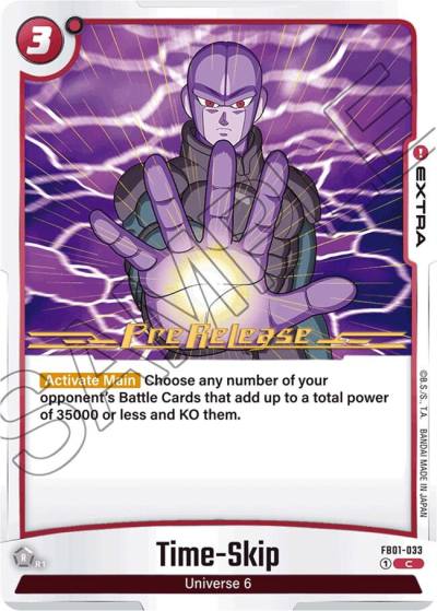 Time Skip FB01-033 Awakened Pulse Pre-Release Cards Fusion World card