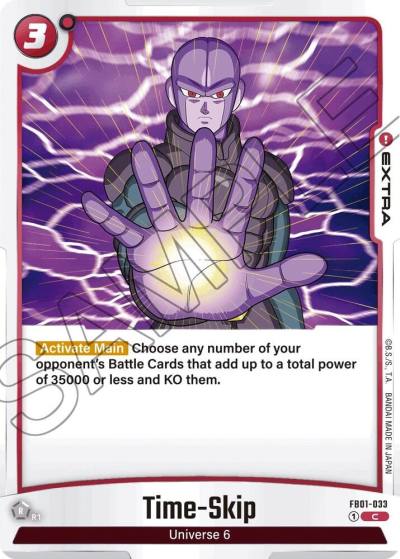 Time Skip FB01-033 Awakened Pulse Fusion World card