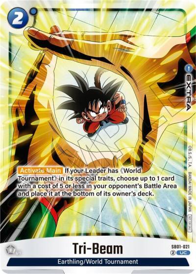Tri Beam Limited Pack 02 SB01-021 Tournament and Championship Promos Fusion World card
