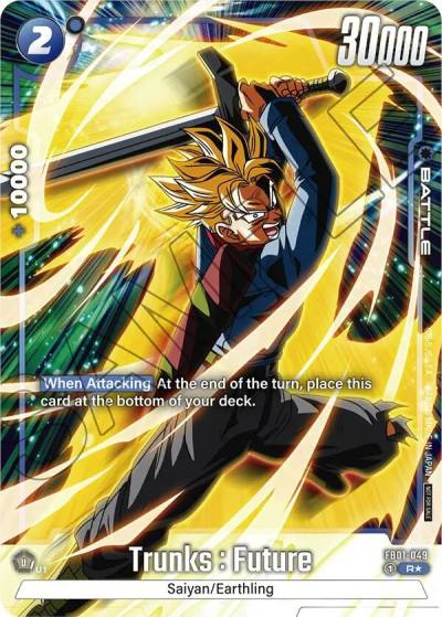 Trunks Future Tournament Pack Winner 01 FB01-049 Tournament and Championship Promos Fusion World card