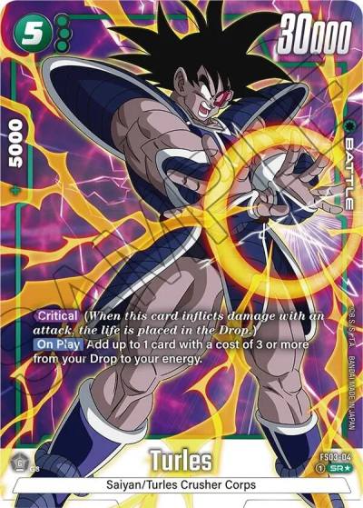 Turles Bonus Pack Alternate Art FS03-04 Starter Deck 3: Broly Fusion World card
