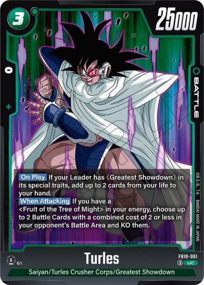 Turles FB10-061 Cross Force Fusion World card