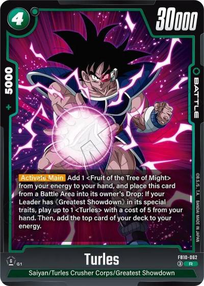 Turles FB10-062 Cross Force Fusion World card
