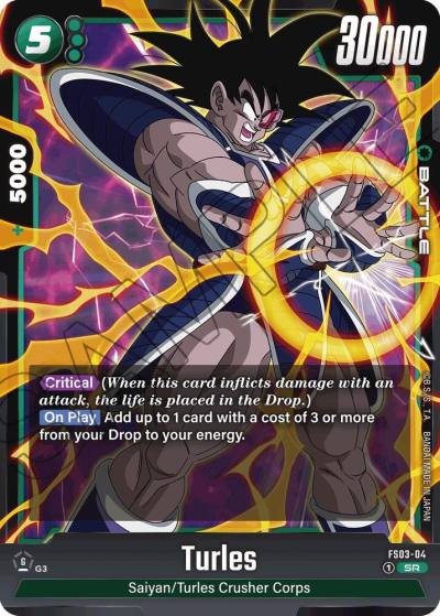 Turles FS03-04 Starter Deck 3: Broly Fusion World card