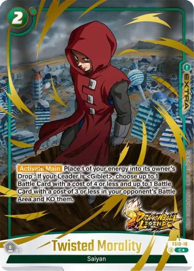 Twisted Morality Bonus Pack Alternate Art FS10-18 Starter Deck 10: Giblet Fusion World card