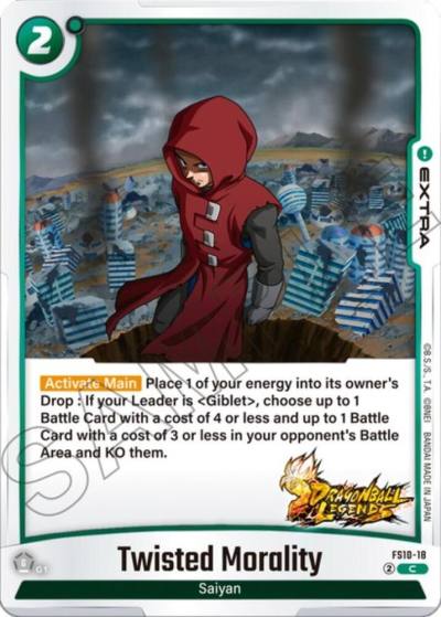 Twisted Morality FS10-18 Starter Deck 10: Giblet Fusion World card