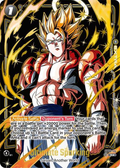 Ultimate Sparking Alternate Art FB05-115 New Adventure Alternate Art Reprints Fusion World card