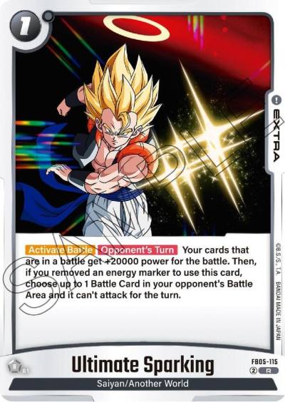 Ultimate Sparking FB05-115 New Adventure Fusion World card