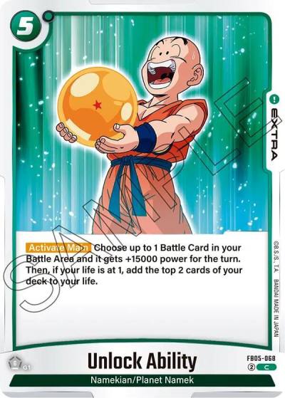 Unlock Ability FB05-068 New Adventure Fusion World card