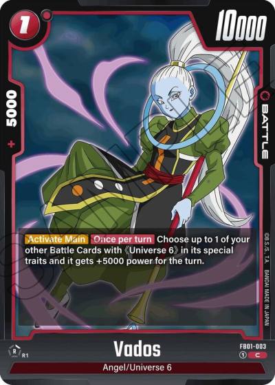 Vados FB01-003 Awakened Pulse Fusion World card