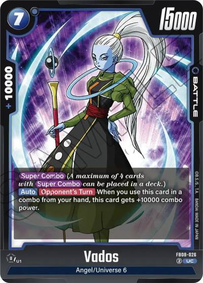 Vados FB08-026 Saiyan's Pride Fusion World card