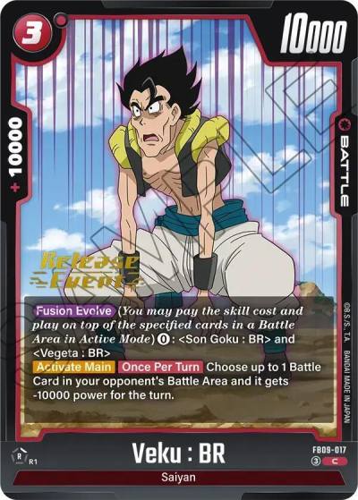 Veku BR FB09-017 Dual Evolution Release Event Cards Fusion World card