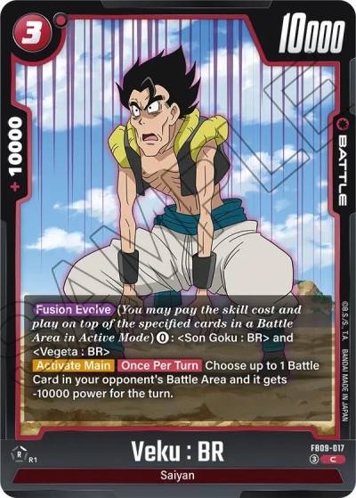 Veku BR FB09-017 Dual Evolution Fusion World card