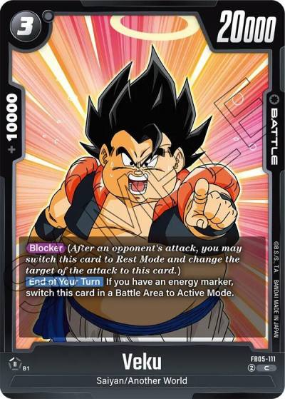 Veku FB05-111 New Adventure Fusion World card