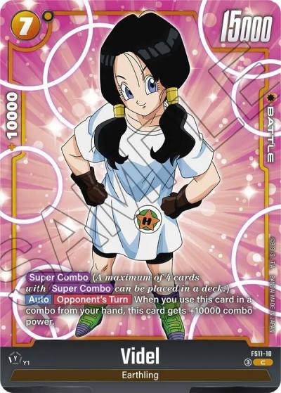 Videl FS11-10 Starter Deck EX: The Phase of Evolution Fusion World card