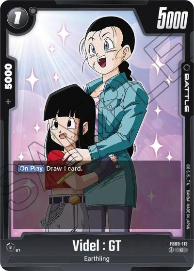 Videl GT FB09-113 Dual Evolution Fusion World card