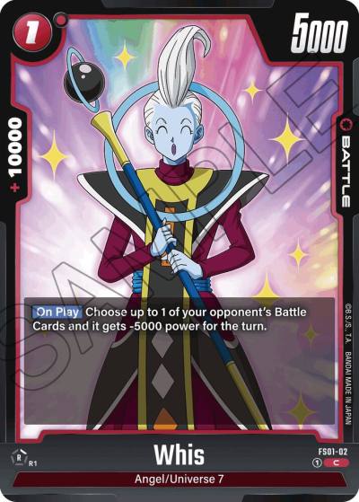 Whis FS01-02 Starter Deck 1: Son Goku Fusion World card