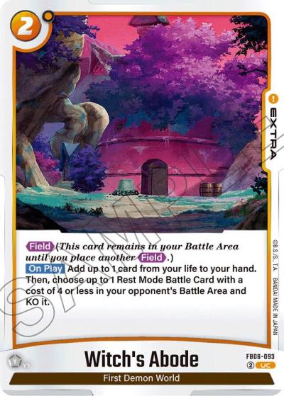 Witchs Abode FB06-093 Rivals Clash Fusion World card