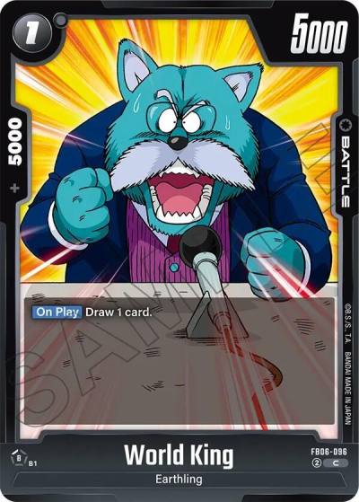 World King FB06-096 Rivals Clash Fusion World card