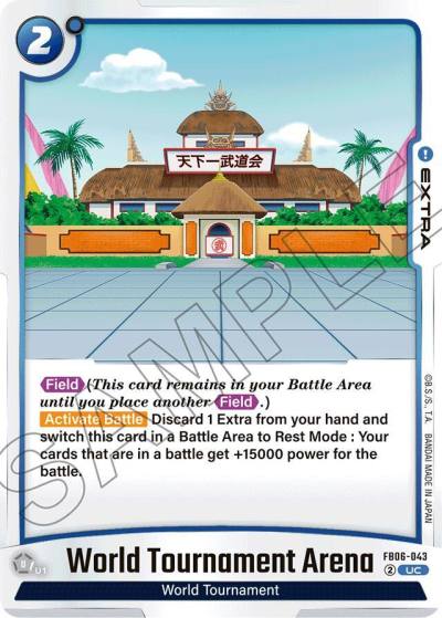 World Tournament Arena FB06-043 Rivals Clash Fusion World card
