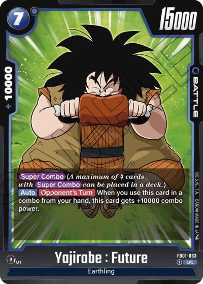 Yajirobe Future FB01-063 Awakened Pulse Fusion World card