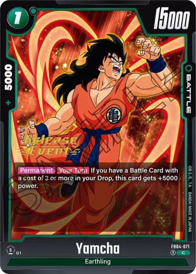 Yamcha FB04-071 Ultra Limit Release Event Cards Fusion World card