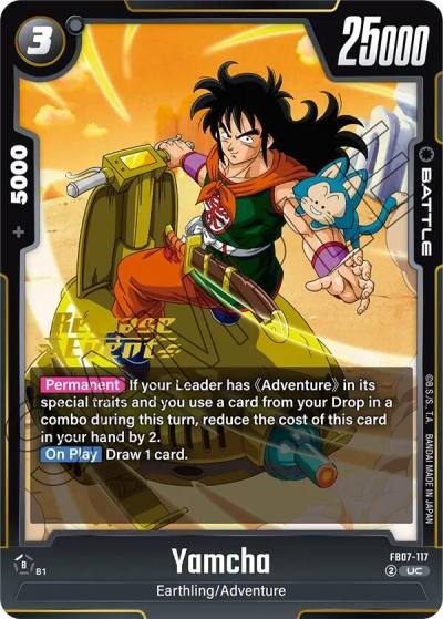 Yamcha FB07-117 Wish For Shenron Release Event Cards Fusion World card
