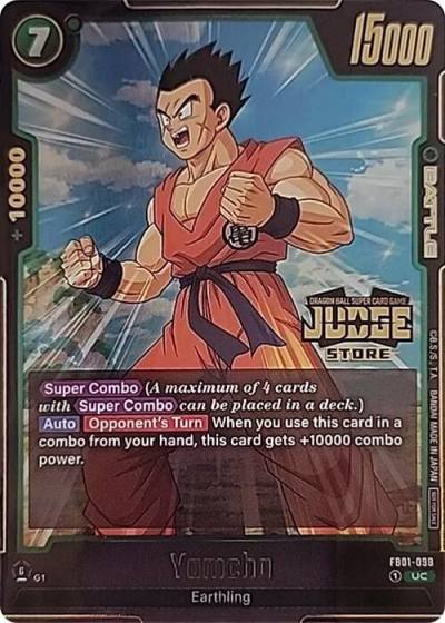 Yamcha Judge Pack Event Judge 01 FB01-098 Tournament and Championship Promos Fusion World card