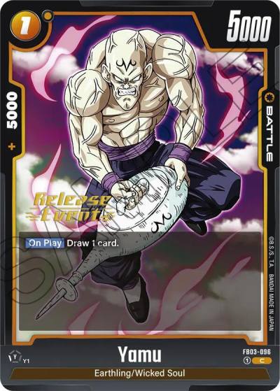 Yamu FB03-096 Raging Roar Release Event Cards Fusion World card